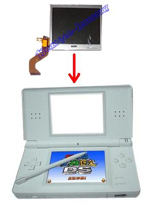 R�paration Ecran du haut LCD Nintendo DS Lite